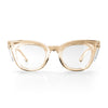 SafeStyle Harps prescription safety glasses in Champagne — front view