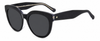 Colour: Black - Custom Polarised - Grey solid tint