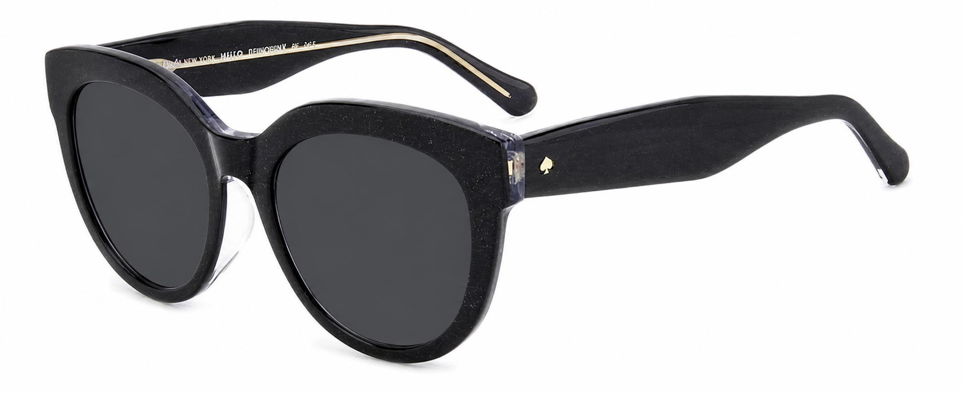 Colour: Black - Custom Polarised - Grey solid tint