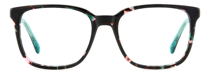 Kate Spade FABLE Green Pink Havana front view