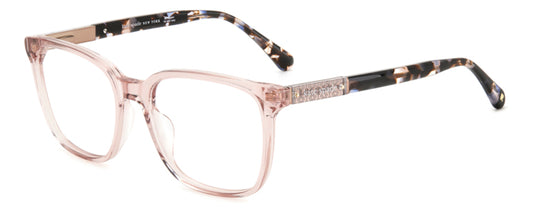 Kate Spade FABLE Ivory angled view showing temples