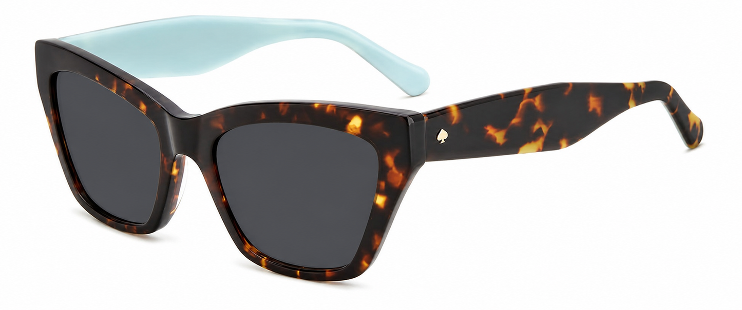 Colour: Tortoise Shell - Custom Polarised - Grey solid tint