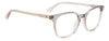 Kate Spade HERMIONE/G Grey Pink angled view showing temples