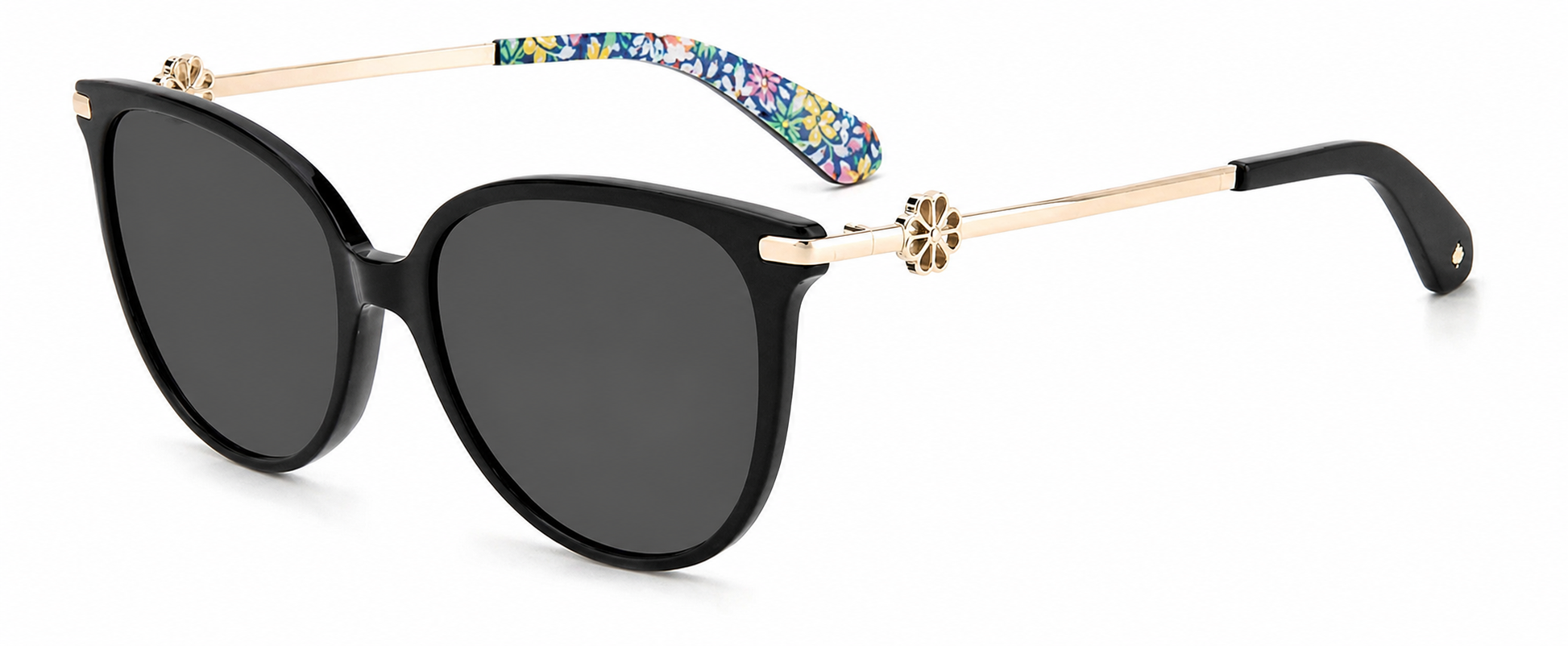 Colour: Black - Custom Polarised - Grey solid tint