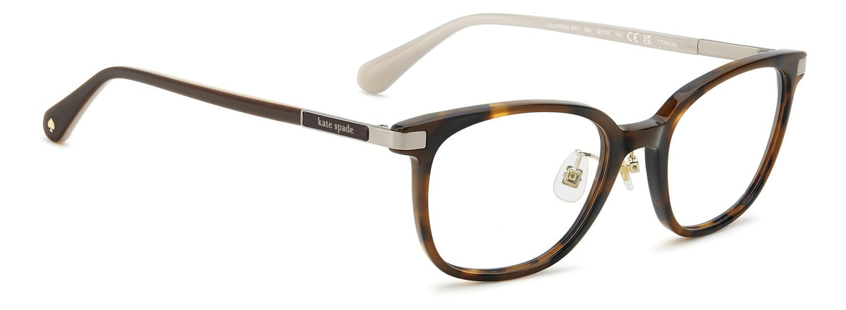 Kate Spade KS MYRNA 2/FJ Havana alternate angled view