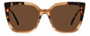 Colour: Tortoise Shell - Custom Polarised - Brown solid tint