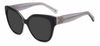 Colour: Black - Custom Polarised - Grey solid tint