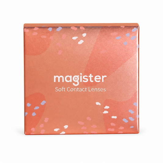 Magister Clear Prescription Contact Lenses – front packaging