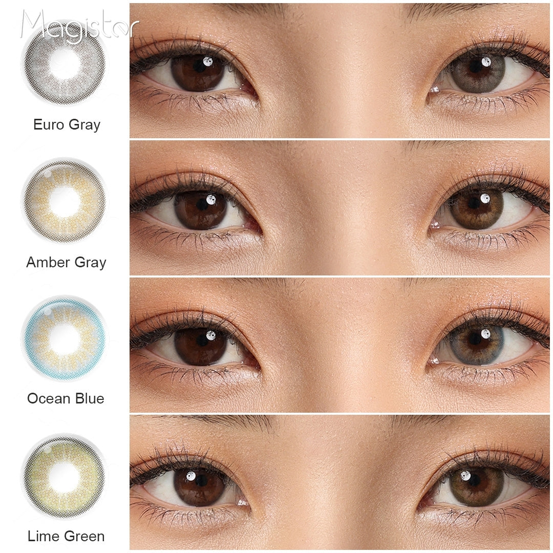 Magister Desire II coloured contact lens eye effect