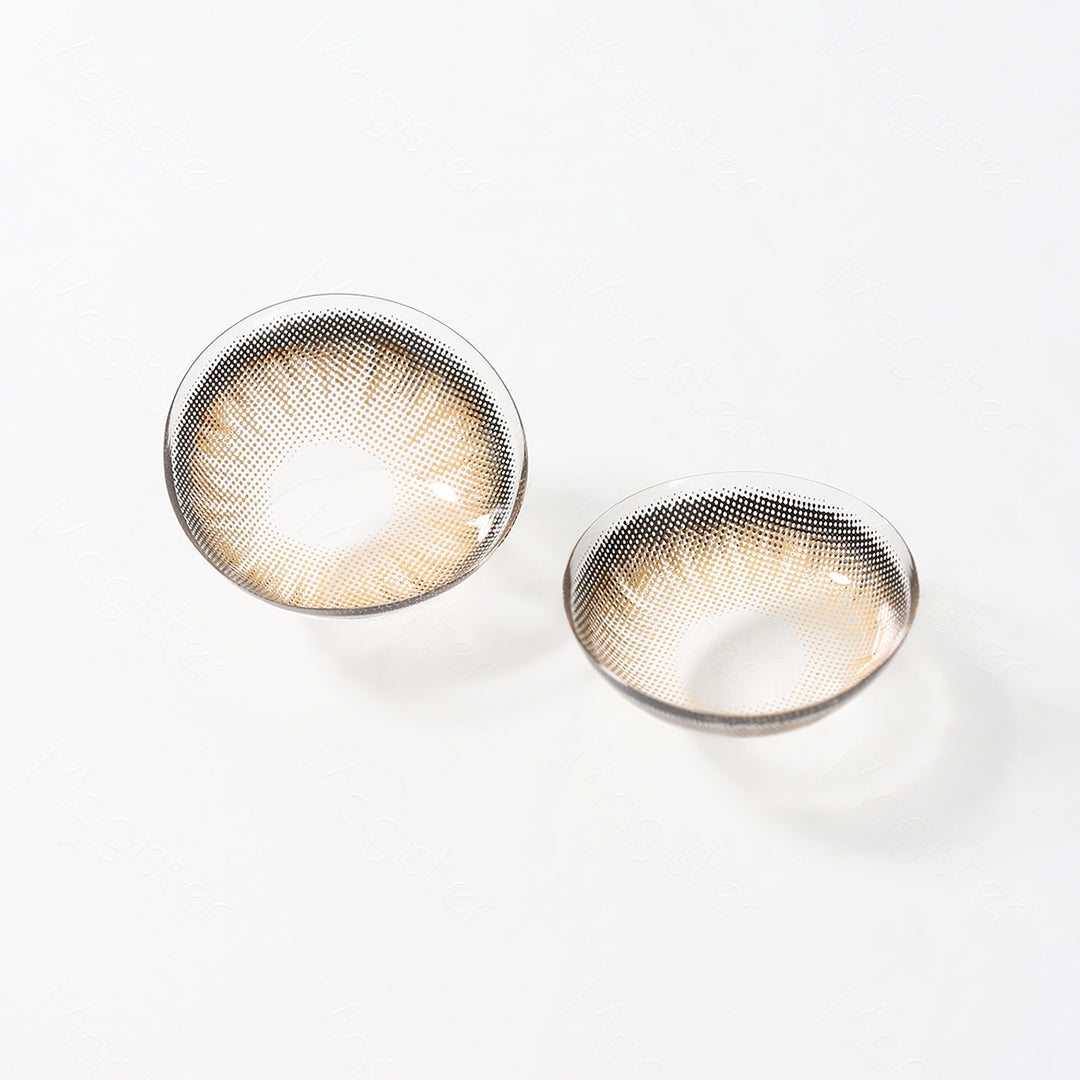 Magister Diamond N Candy Brown coloured contact lenses