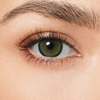 Magister Diamond N Coloured Contact Lenses – Ever Green on eye