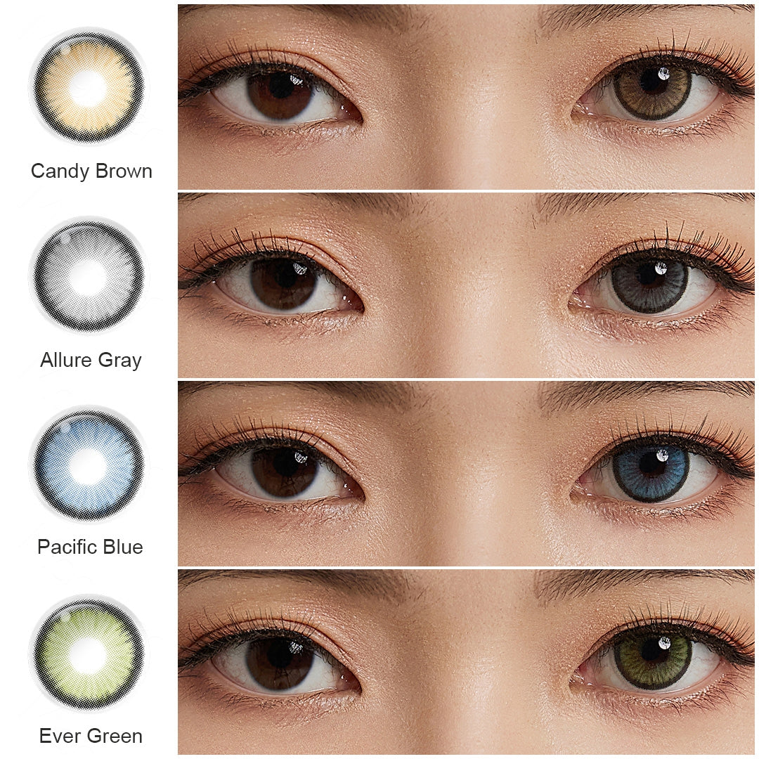 Magister Diamond N coloured contact lens eye effect