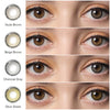 Magister Roze coloured contact lens eye effect