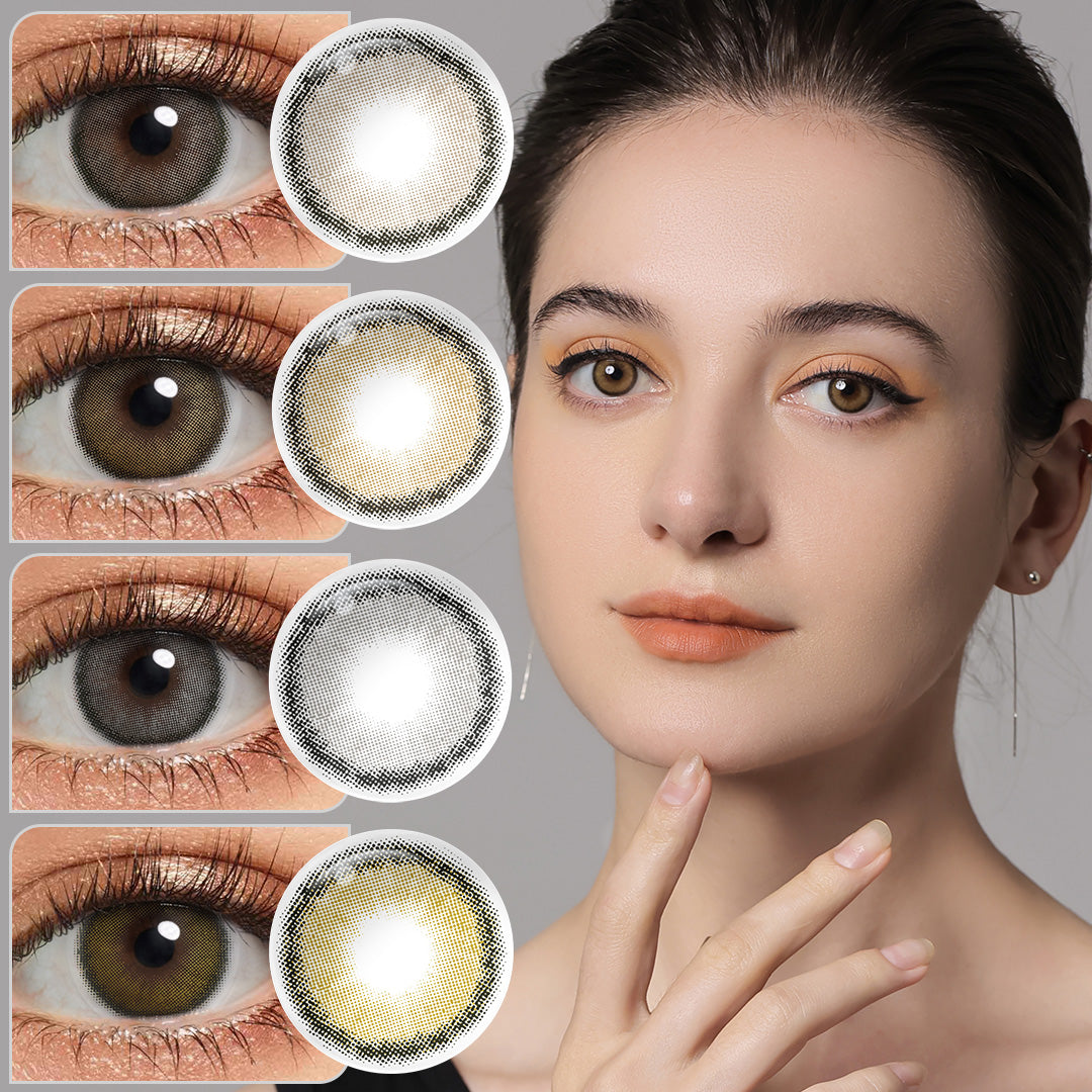 Magister Roze coloured contact lenses