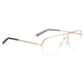 Matrix Eyedesign 2120 Gold optical frame, three-quarter view