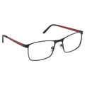 Matrix Eyedesign 2164 Black & Red optical frame, three-quarter view