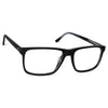 Matrix Eyedesign 2191 Black optical frame, three-quarter view