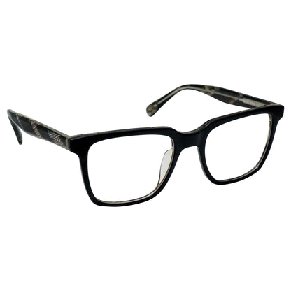 Matrix Eyedesign 2168 Black Grey Tortoise optical frame, three-quarter view