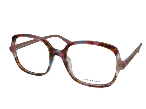 Nicola Finetti 956 - Mottled Brown Pink Aqua