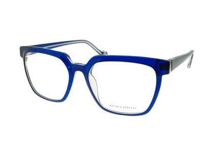 Nicola Finetti 982 Blue angled view showing temples