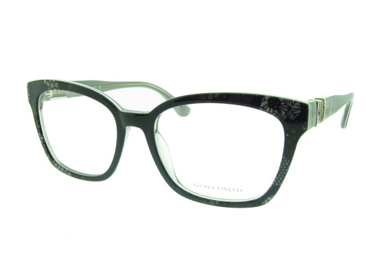 Nicola Finetti 994 Black angled view showing temples