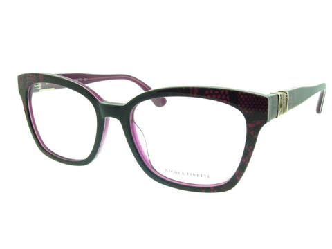 Nicola Finetti 994 - Dk Burgundy & Magenta print