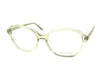 Nicola Finetti 894 Crystal Light Brown optical frame, three-quarter view