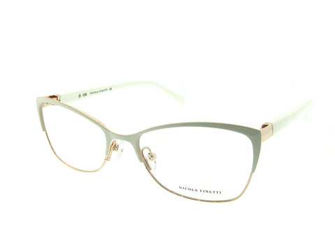 Nicola Finetti 907 - White & Rose Gold