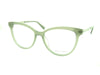 Nicola Finetti 910 Crystal Sage optical frame, three-quarter view