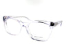 Nicola Finetti 940 Crystal Clear optical frame, three-quarter view