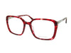 Nicola Finetti 949 Red Tortoise optical frame, three-quarter view