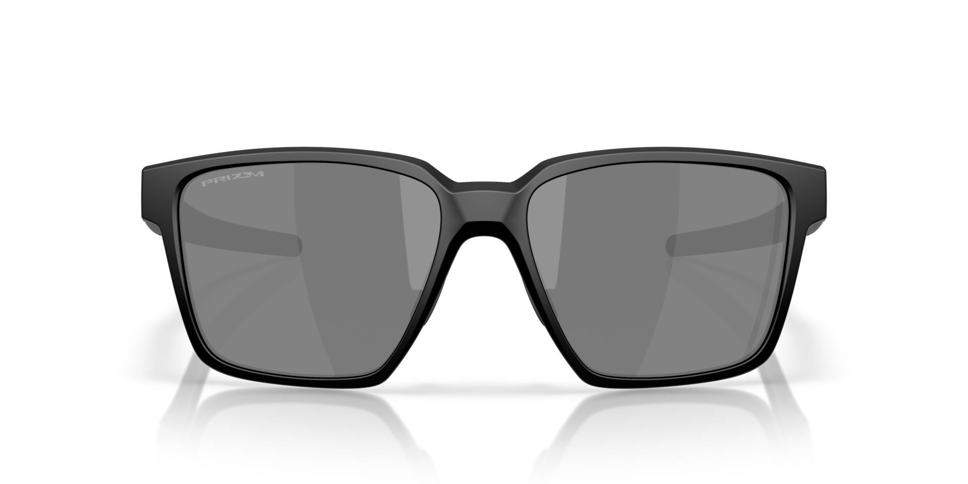 Oakley Actuator SQ Sunglasses front view - Colour: Matte Black / Prizm Black