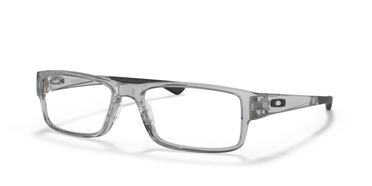 Oakley Airdrop OX8046 Optical Frames angle view - Colour: Grey Shadow