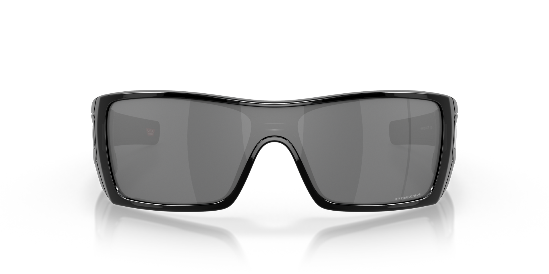 Oakley Batwolf Sunglasses front view - Colour: Black Ink / Prizm Black
