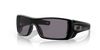 Oakley Batwolf Sunglasses angle view - Colour: Matte Black / Prizm Grey Polarised