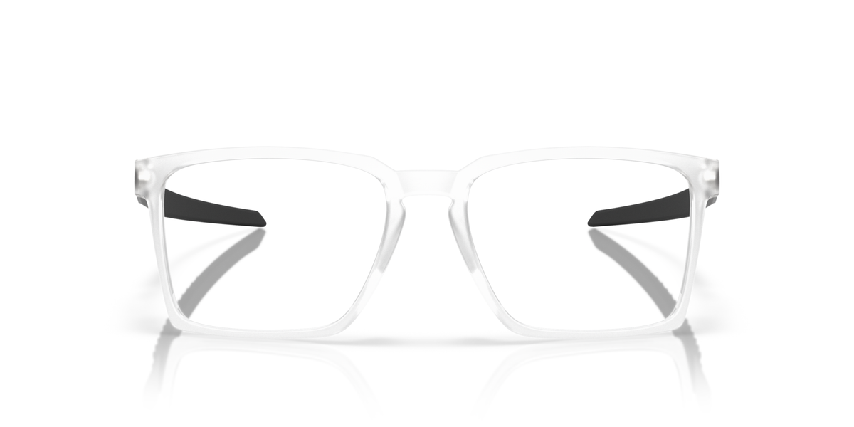 Oakley Exchange OX8055 Optical Frames front view - Colour: Matte Clear