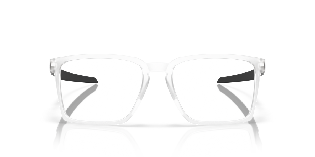 Oakley Exchange OX8055 Optical Frames front view - Colour: Matte Clear