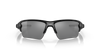 Oakley Flak 2.0 XL Sunglasses front view - Colour: Polished Black / Prizm Black Polarised