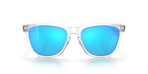 Oakley Frogskins XL Sunglasses - Crystal Clear / Prizm Sapphire