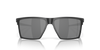 Oakley Futurity Sun Sunglasses front view - Colour: Satin Black / Prizm Black Polarised