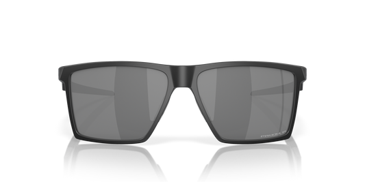 Oakley Futurity Sun Sunglasses front view - Colour: Satin Black / Prizm Black Polarised