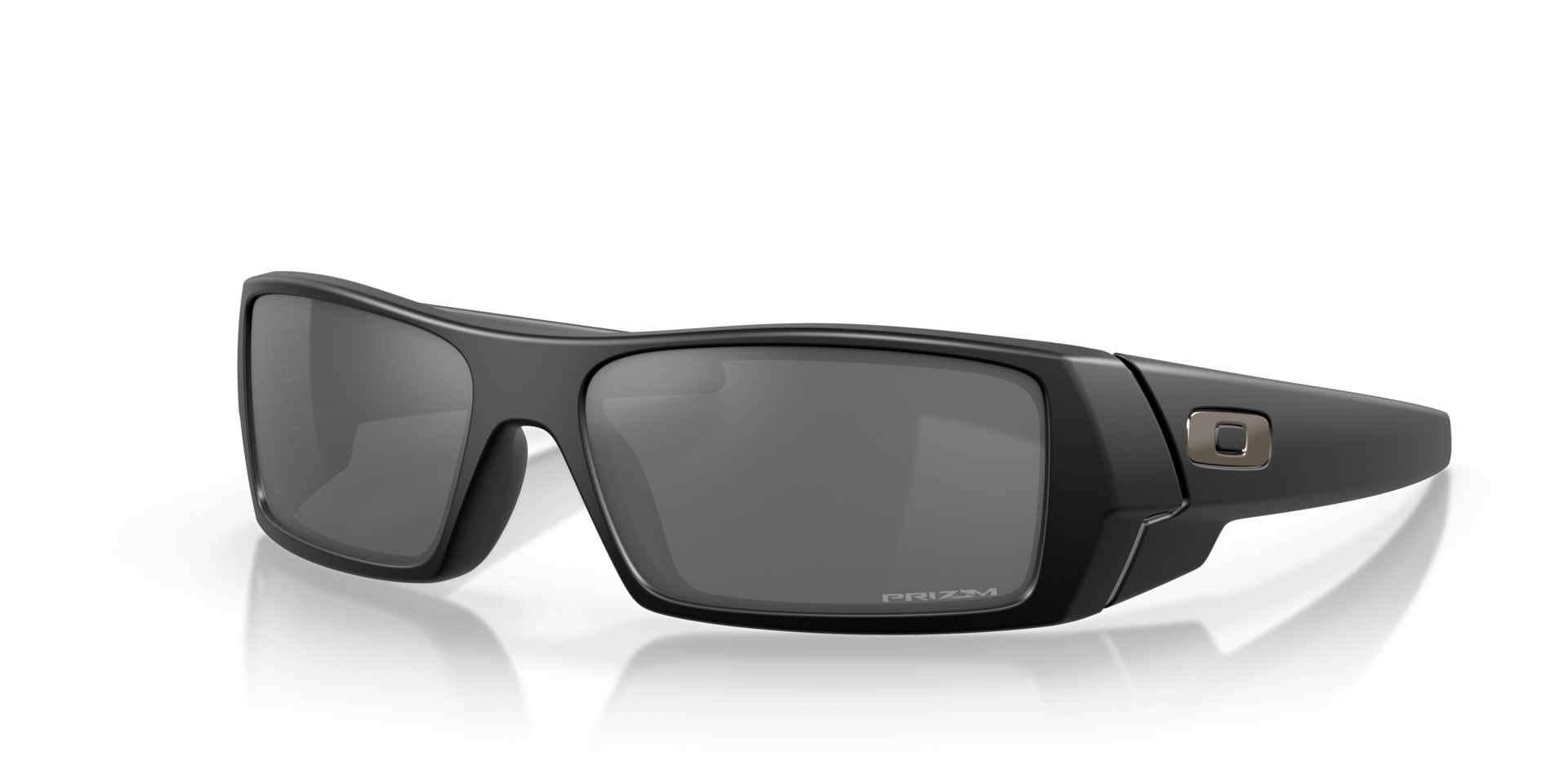 Oakley Gascan Sunglasses angle view - Colour: Matte Black / Prizm Black