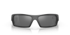Oakley Gascan Sunglasses front view - Colour: Matte Black / Prizm Black