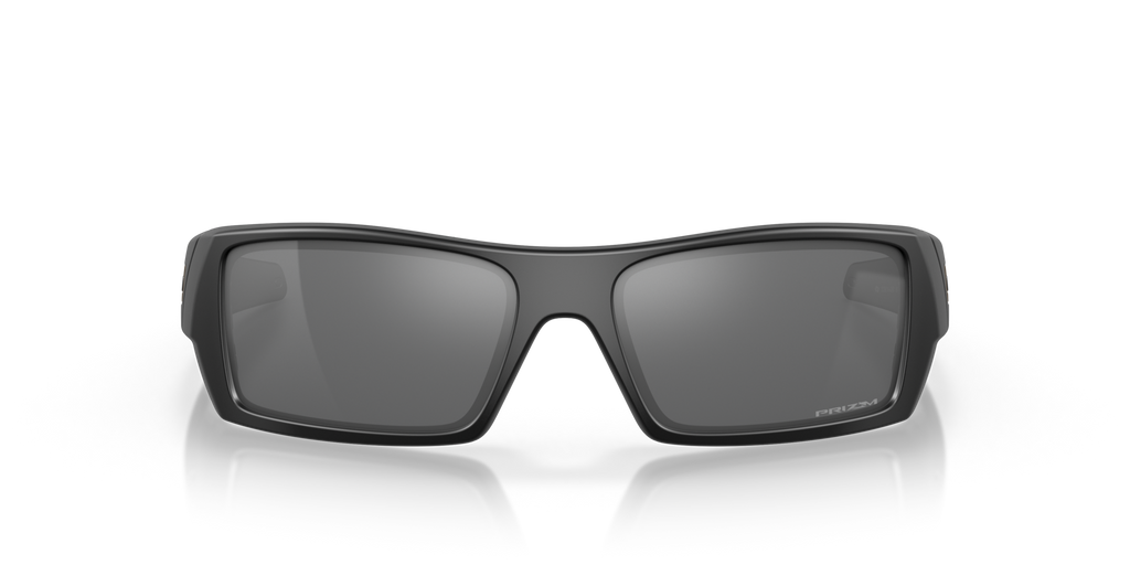 Oakley Gascan Sunglasses front view - Colour: Matte Black / Prizm Black