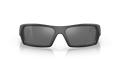 Oakley Gascan Sunglasses front view - Colour: Matte Black / Prizm Black