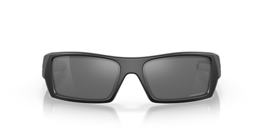 Oakley Gascan Sunglasses front view - Colour: Matte Black / Prizm Black