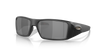 Oakley Heliostat Sunglasses angle view - Colour: Matte Black / Prizm Black Polarised