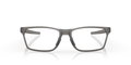 Oakley Hex Jector OX8032 Optical Frames front view - Colour: Satin Grey Smoke