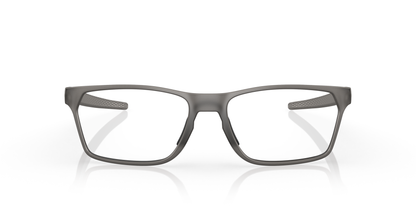 Oakley Hex Jector OX8032 Optical Frames front view - Colour: Satin Grey Smoke