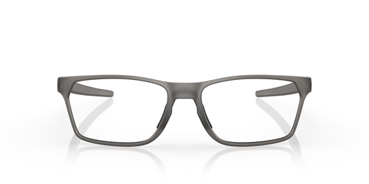 Oakley Hex Jector OX8032 Optical Frames front view - Colour: Satin Grey Smoke